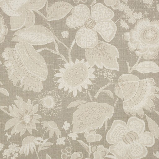 Ткань Schumacher fabric 175850/TIKKI GARDEN LINEN