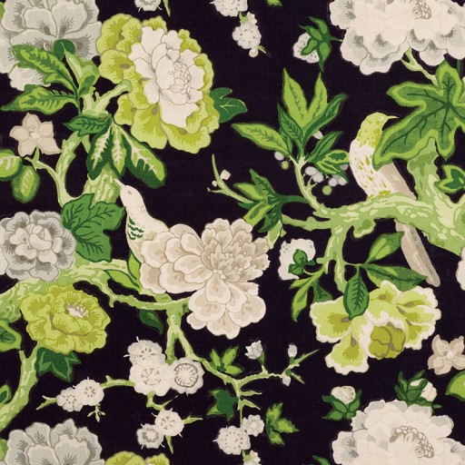 Ткань Schumacher fabric 175873/BERMUDA BLOSSOMS