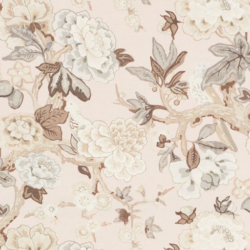 Ткань Schumacher fabric 175874/BERMUDA BLOSSOMS