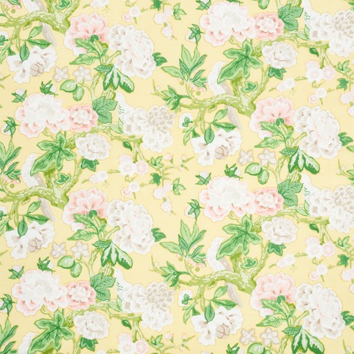 Ткань Schumacher fabric 175878/BERMUDA BLOSSOMS