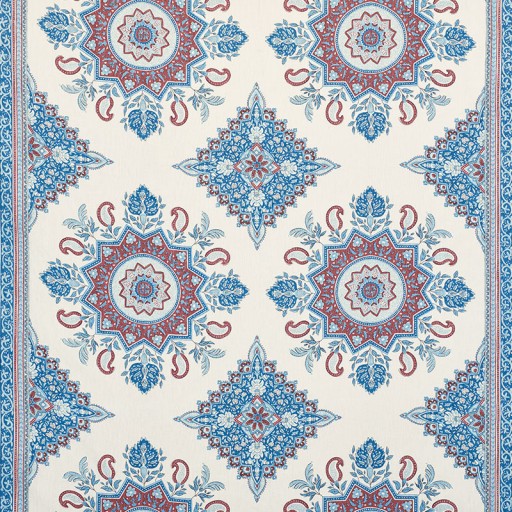 Ткань Schumacher fabric 176482/MONTECITO MEDALLION