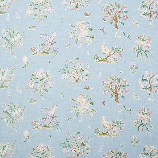 Ткань Schumacher fabric 176755/MAGICAL MENAGERIE