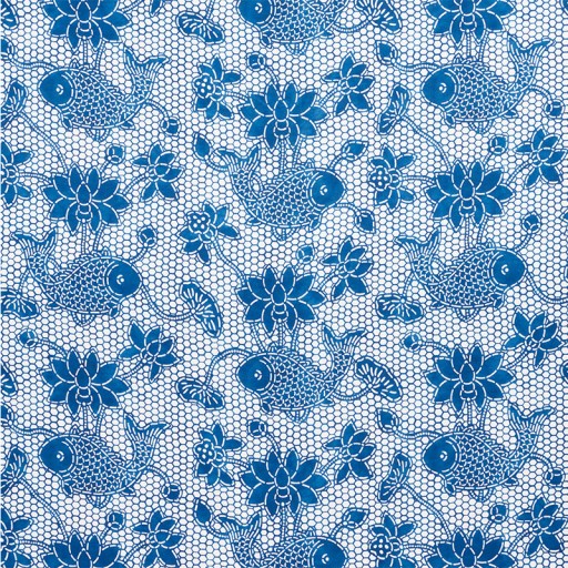 Ткань Schumacher fabric 177790/LOTUS BATIK