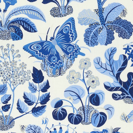 Ткань Schumacher fabric 177981/EXOTIC BUTTERFLY INDOOR/OUTDOOR