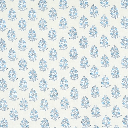 Ткань Schumacher fabric 179360/ADITI HAND BLOCKED PRINT