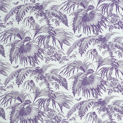 Ткань Schumacher fabric 179512/TOILE TROPIQUE