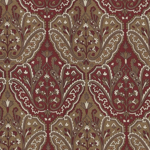 Ткань Schumacher fabric 64811/MAHARAJAH CREWEL EMBROIDERY