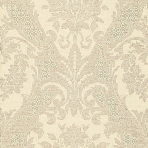 Ткань Schumacher fabric 66340/TOSCANA LINEN DAMASK