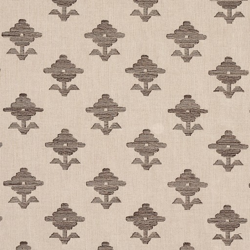 Ткань Schumacher fabric 74165/RUBIA EMBROIDERY