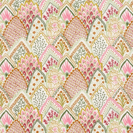 Ткань Schumacher fabric 76312/ALBIZIA EMBROIDERY