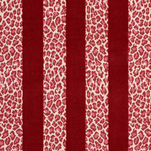 Ткань Schumacher fabric 77143/GUEPARD STRIPE VELVET