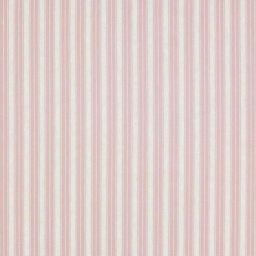 Ткань розово-белого цвета в полоску F4698-02