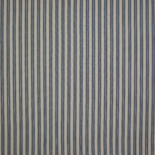 Ткань бежево-синего цвета в линию F4141-07
