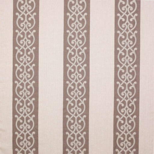 Ткань бежево-коричневого цвета в линию F4508-02