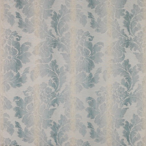 Ткань серо-бирюзового цвета полотно F4104-04