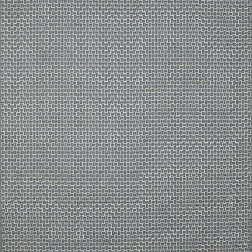 Ткань бело-синего цвета в сетку F4528-02