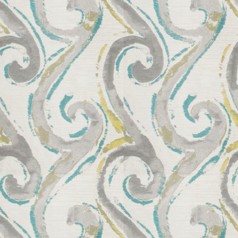 Ткань Fabricut fabric Seascroll Azure