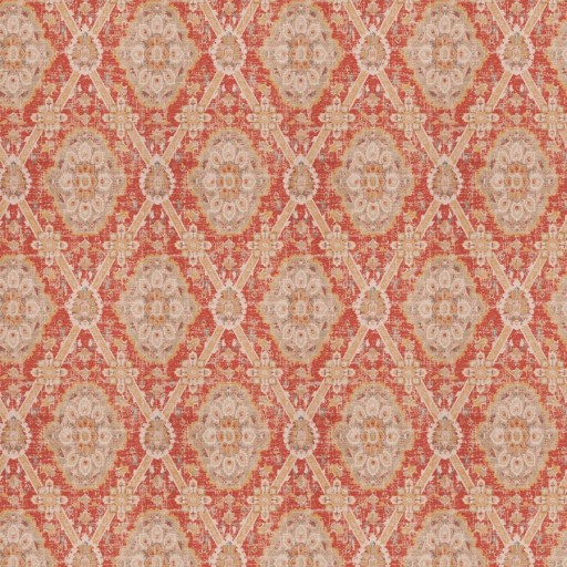 Ткань Fabricut fabric Luxor vintage Crimson