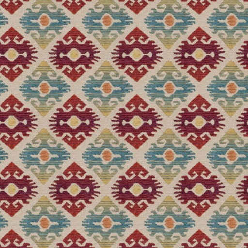 Ткань Fabricut fabric Far and wide Carmine