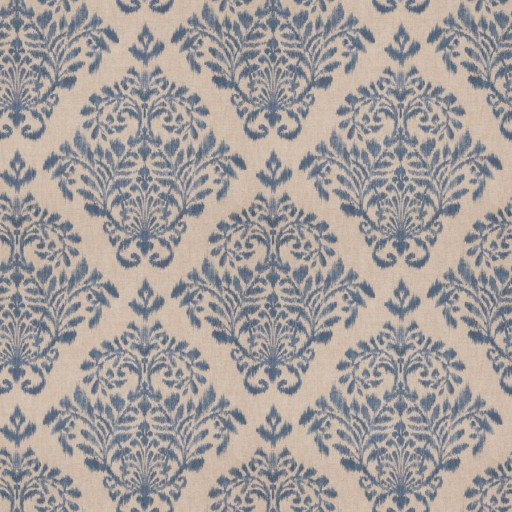 Ткань Fabricut fabric Tact Damask Denim