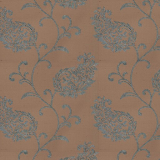 Ткань Fabricut fabric Liotta paisley Turquoise