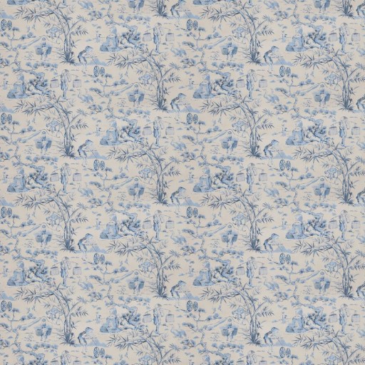 Ткань Fabricut fabric Blitz toile Indigo