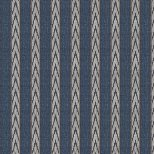 Ткань Fabricut fabric Navajo stripe Indigo