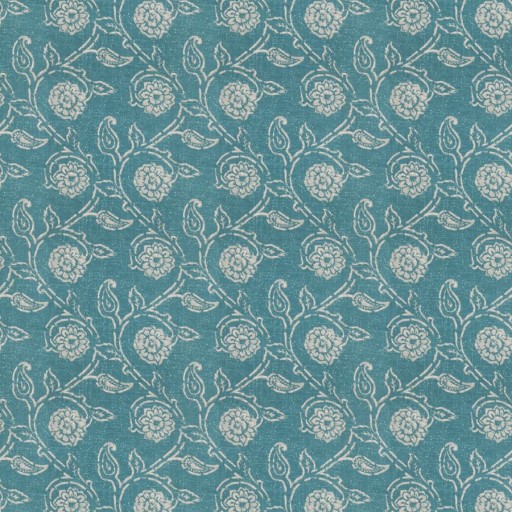 Ткань Fabricut fabric Gala floral Teal