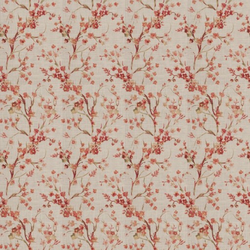 Ткань Fabricut fabric Brovina floral Coral