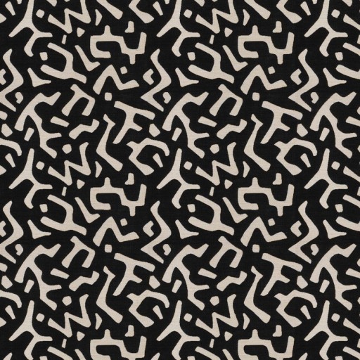 Ткань Fabricut fabric Subtitles Onyx