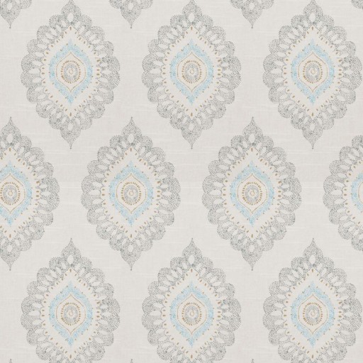 Ткань Fabricut fabric Area medallion Peacock