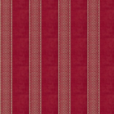 Ткань Fabricut fabric Trove stripe Cardinal