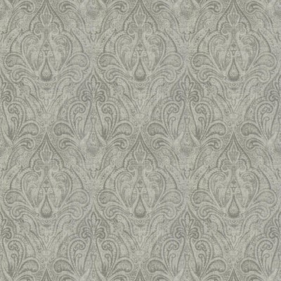 Ткань Fabricut fabric Drypoint Paisley Silver