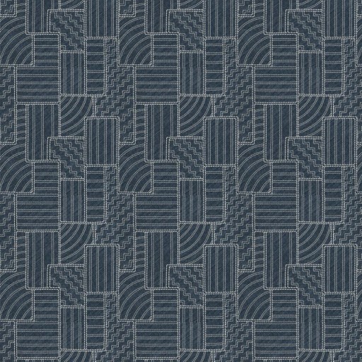 Ткань Fabricut fabric Rough Patch-Midnight