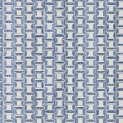 Ткань Fabricut fabric Klein Square-Cobalt