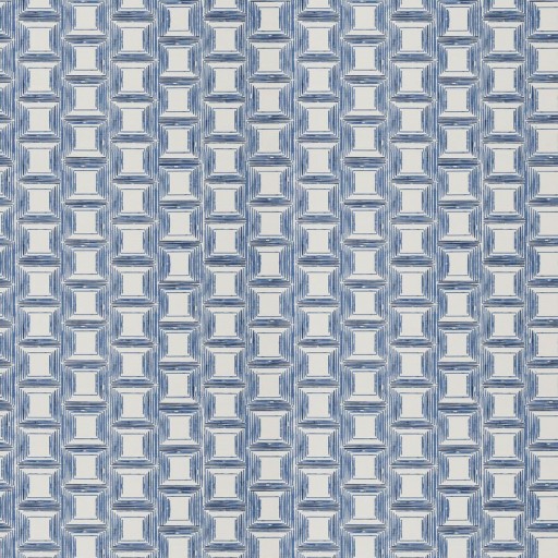 Ткань Fabricut fabric Klein Square-Cobalt