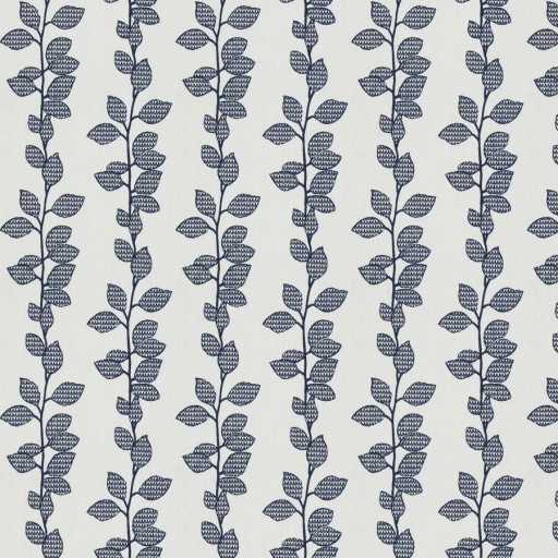 Ткань Rosseau Leaves-Navy Fabricut fabric