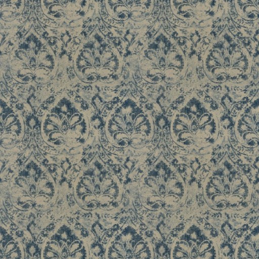 Ткань Fabricut fabric Critique Damask-Navy