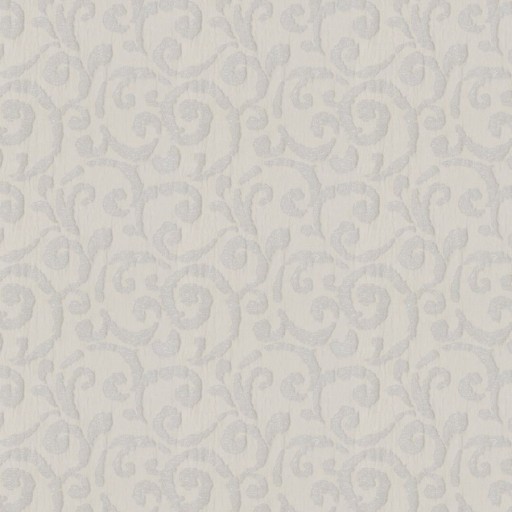 Ткань Fabricut fabric Hypnotic scroll Silver sparkle
