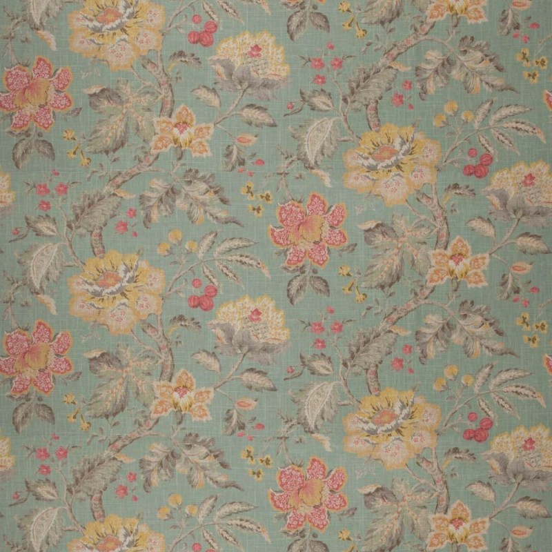 Ткань Fabricut fabric Scene Aqua Ткань Fabricut fabric Scene Aqua
