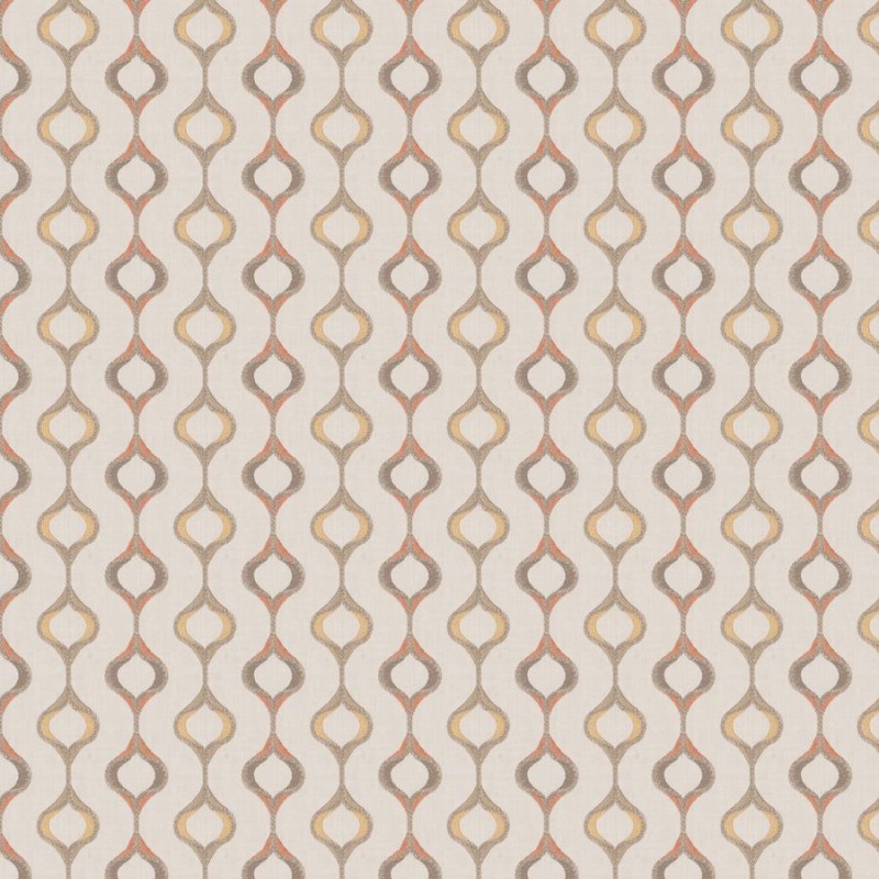 Ткань Fabricut fabric Chop ogee Coral