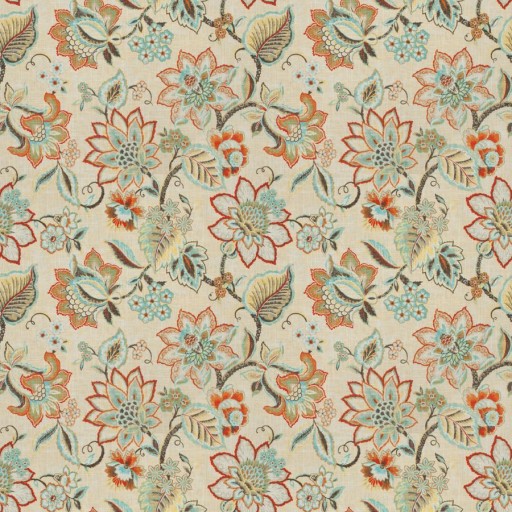 Ткань Fabricut fabric Stud blossom Coral garden