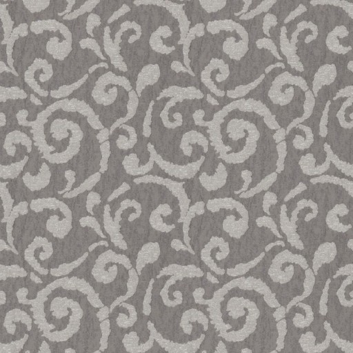Ткань Fabricut fabric Hypnotic scroll Pewter sheen