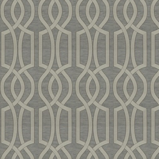 Ткань Fabricut fabric NetWorth Charcoal