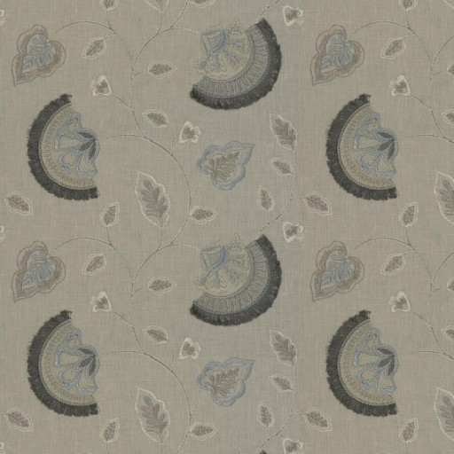 Ткань Fabricut fabric Capac Fringe-Moonrock