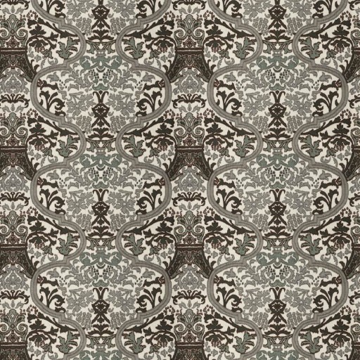 Ткань Fabricut fabric Critics Damask Dusk