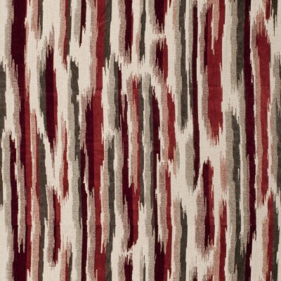 Ткань Fabricut fabric Parquet Stripe Redwood