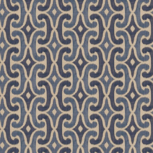 Ткань Fabricut fabric Symbol Sapphire
