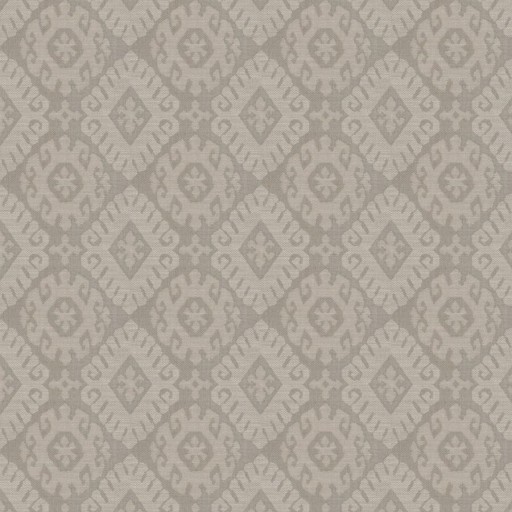Ткань Fabricut fabric Krog medallion Grey