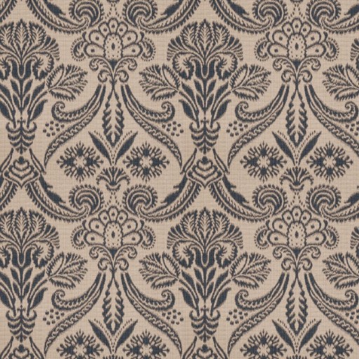 Ткань Fabricut fabric Wisdom Damask Indigo